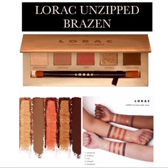 LORAC Other - ‼️NEW‼️PRICE DROP‼️ Lorac Unzipped Brazen Eyeshadow Palette